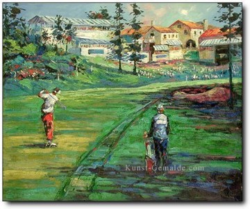 Sport Werke - Impressionismus sport golf yxr0043